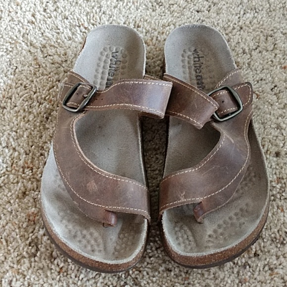 whitemt sandals